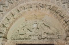 The south doorway tympanum