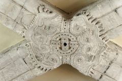 Chancel carved roof boss