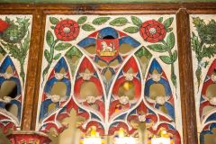 A closer look at the chancel screen tracery