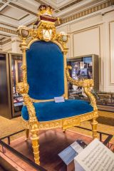 The Prince Regent's gilded chair