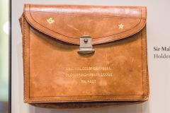 Sir Malcolm Campbell's apron pouch