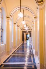 Beautiful Art Deco hallway