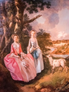 Mrs Mary Cobbold with her daughter Anne, 1752