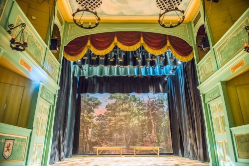 The Georgian Theatre Royal interior