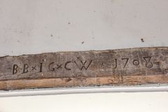 1708 churchwarden dedication board
