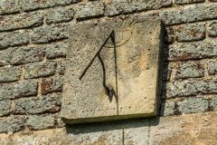 A simple 18th-century sundial