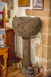 7th century font used by St Paulinus