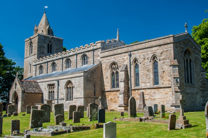 St Andrew's church, Hambleton