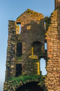 Upper storey ruins