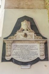 Memorial to Rev John Clutton, 1838