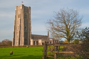 Lavernham's church