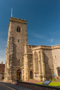 The west tower