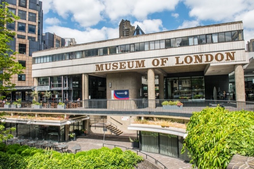 The Museum of London entrance