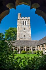 The bell tower from the Cloisters