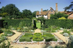 Otley Hall garden maze