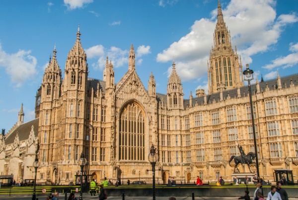 The Palace of Westminster, London