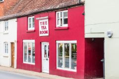 A colourful tea shop