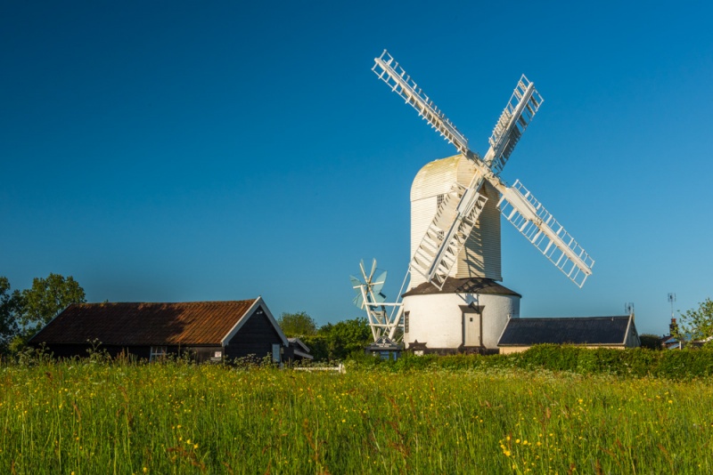 Saxtead Green Post Mill