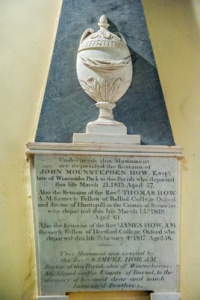 John Mountstephen How memorial