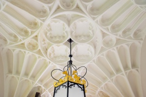 Fan vaulted porch ceiling