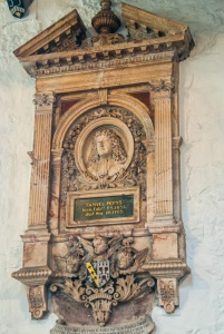 Samuel Pepys memorial