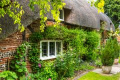 Thatched cottage, Nether Wallop, Hampshire
