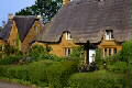 Thatched cottages at Great Tew, England