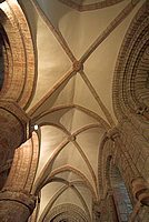 Gothic vaulting in St Magnus Cathedral