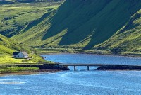 Stock photo of Drynoch on the Isle of Skye, Scotland. Part of the Britain Express Travel and Heritage Picture Library, Scotland collection.