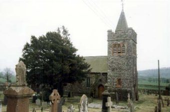 St Egwad church Llanegwad