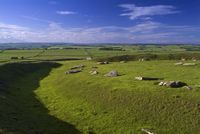 Arbor Low ditch and banks