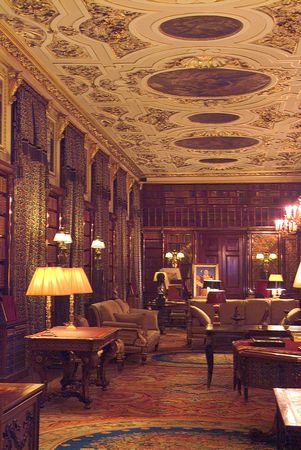 Chatsworth House Photo The Library