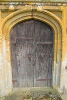 The church is entered through a west door, which leads straight into a huge, aisleless interior much like a very large barn