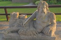 Statue of Father Thames at St John's Lock, Lechlade