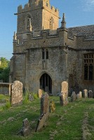 The medieval parish church in Stanton