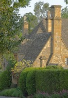 A Stanton cottage in the early morning light