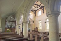 Photo of St Mary church, Great Barrington, Gloucestershire.