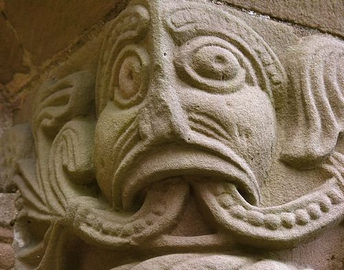 South door figure