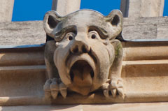 Merton College gargoyle