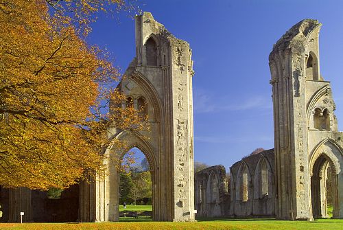 Image result for Photo Abbey at Glastonbury