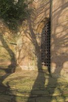 The Ghost Tower, said to be haunted by the spectre of Sir Ffulke Grevilleh