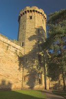 Guys Tower, from inside the castle courtyard
