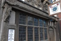 Harvard House, on High Street, the home of Katherine Rogers, mother of John Harvard, the founder of Harvard University