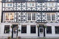 Half timbered building on Jury Street