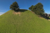 The castle mound of Old Sarum