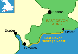 devon east coast heritage description coastline countryside britainexpress