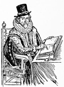 Sir Francis Bacon, Viscount St Alban, from the engraving by William Marshall