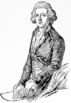 The Right Hon. William Pitt, after the portrait by Gainsborough