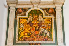 Queen Anne arms, Bossall, Yorkshire