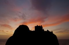 Sunrise over Dunnottar